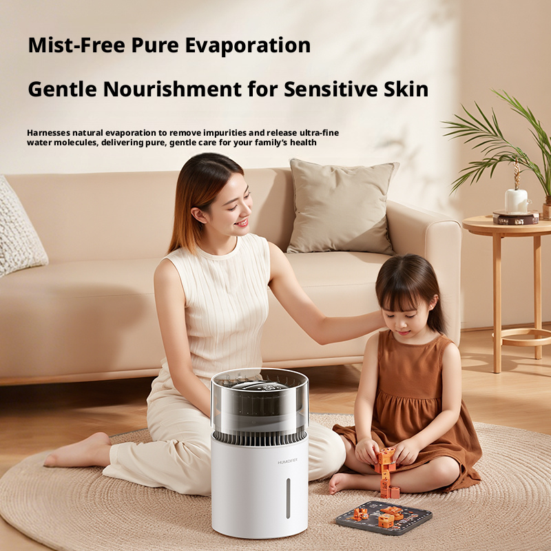 K50 Quiet Evaporative Humidifier, OEM/ODM Supported, 2.5W Low Power