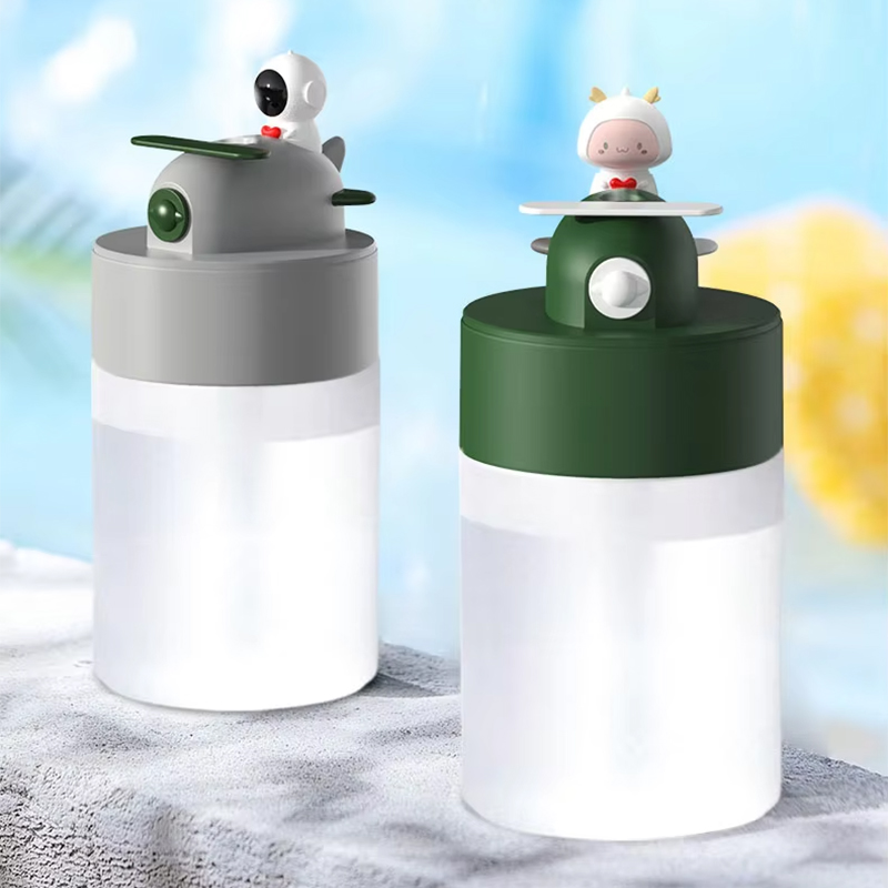Model D855 Humidifier Manufacturer, 250ml Cute Cartoon Humidifier with Bunny/Deer Figure