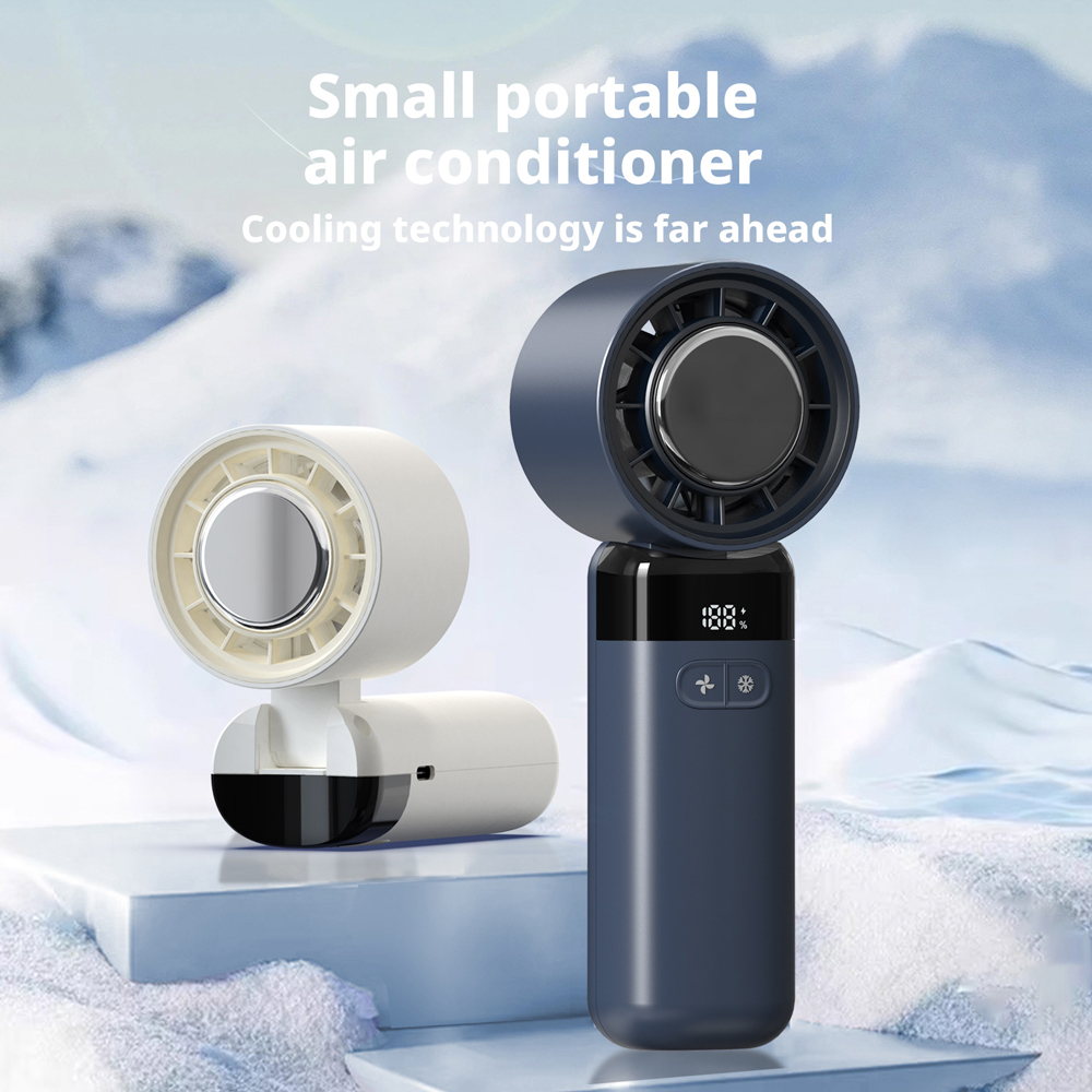 Model HX-F325 USB Rechargeable Handheld Fan, OEM/ODM Supported, Personal Cooling Fan for Summer