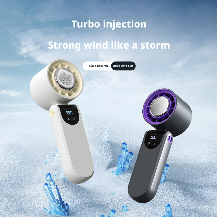 Model HX-F330 USB Rechargeable Handheld Fan, OEM/ODM Supported, Personal Cooling Fan for Summer