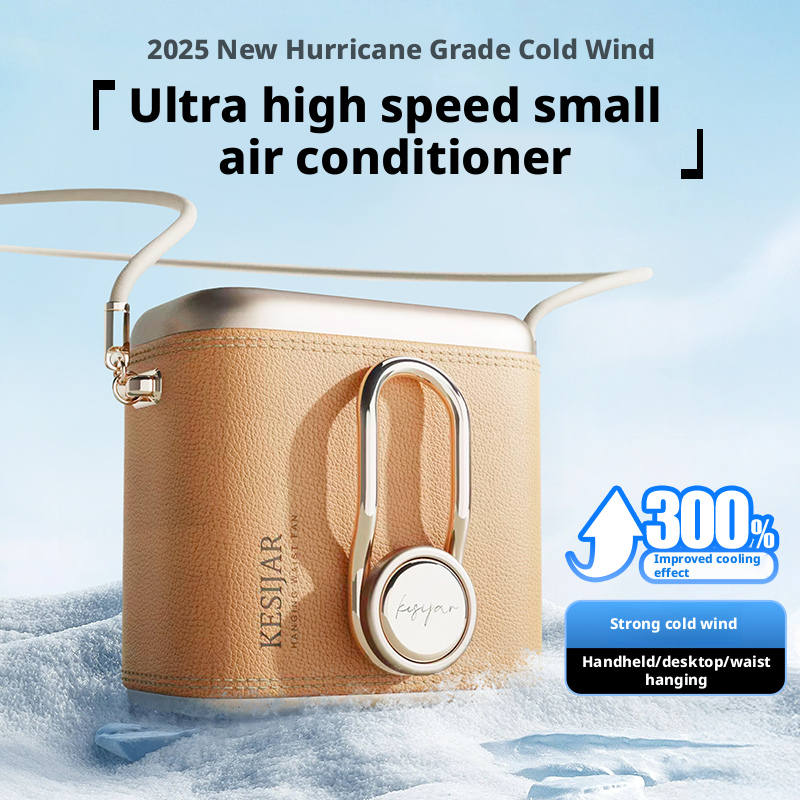 Model K35 4000mAh Rechargeable Fan, Factory Direct, Type-C Charging & 4-14H Runtime