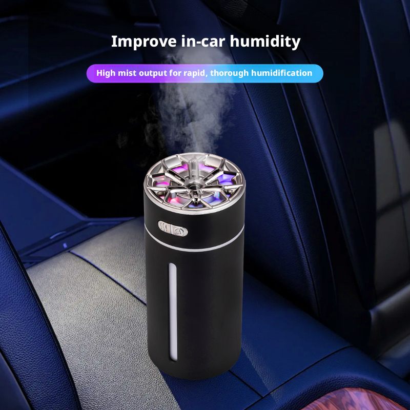 LA-0636 Humidifier Manufacturer, 300ml Mini Humidifier in 3 Versions (Car/Rechargeable/Plug-in)