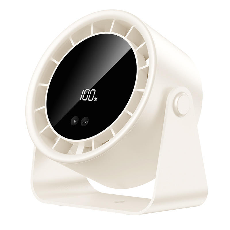 Model S15 Stylish Desk Fan, OEM/ODM Supported, Digital Display, for Office & Home