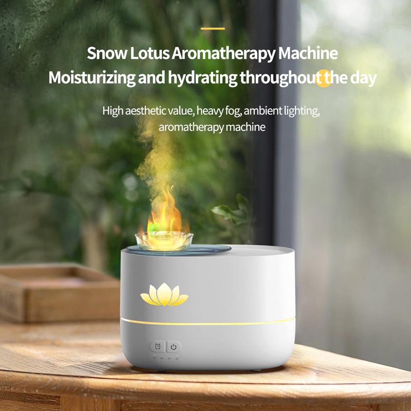 161 Lotus Aroma Diffuser Manufacturer, 350ml Humidifier with Intelligent Timing