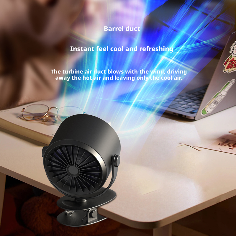 Model HX-F319 Versatile Clip Fan, OEM/ODM Supported, for Home, Office & Outdoor