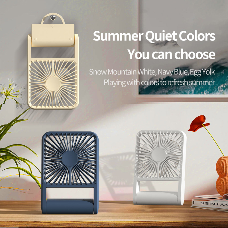 Model 123 Versatile Desk Fan, OEM/ODM Supported, Wide-Angle Adjustable Airflow