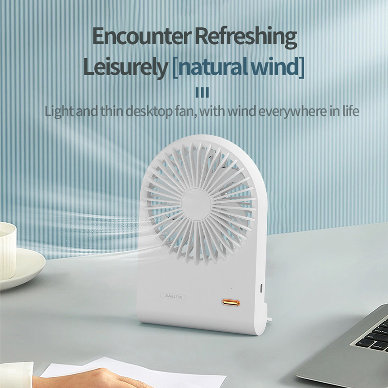 Model 125 Wide-Angle Airflow Desk Fan Manufacturer, 1200mAh Battery, 3 Colors Available