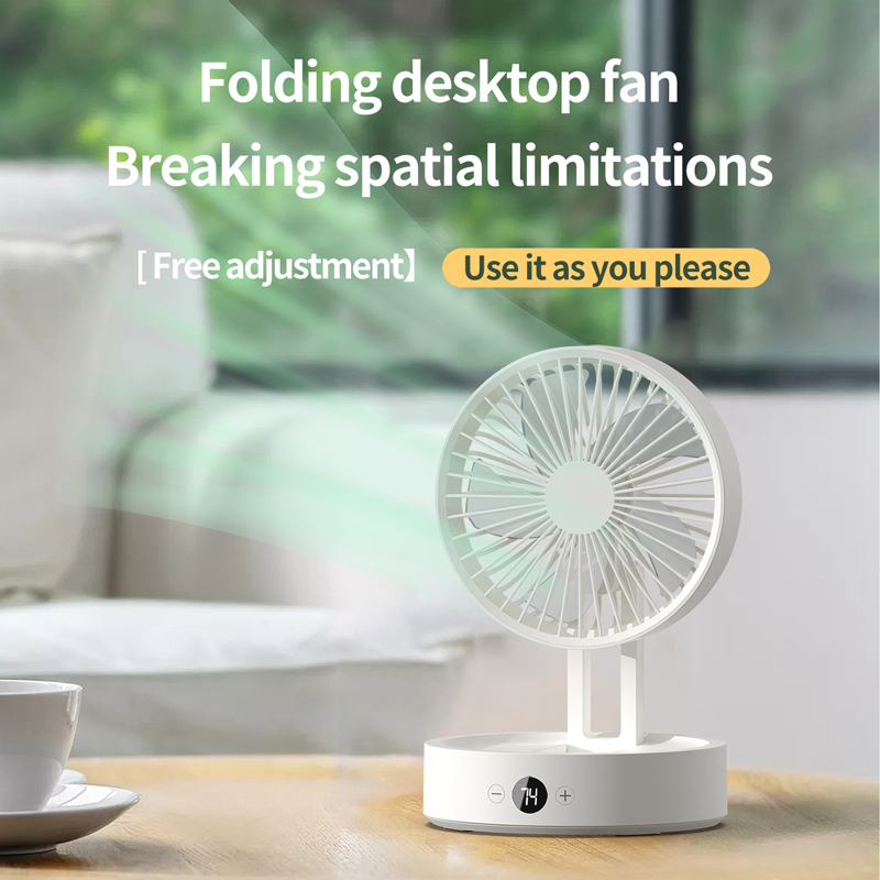 Model 171 Space-Saving Cooling Fan, OEM/ODM Supported, White/Green/Cream Options