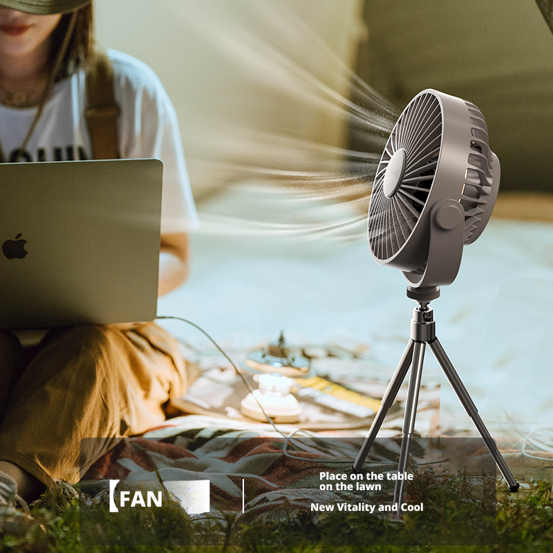 Model 926B 3-Color Portable Fan, OEM/ODM Supported, with 2000mAh Battery