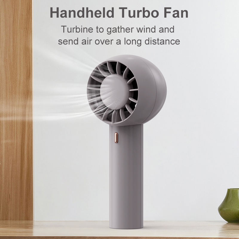 Model 950 Ultra-Lightweight Pocket Handheld Fan, 1200mAh Battery-Powered, Compact for Summer & Travel