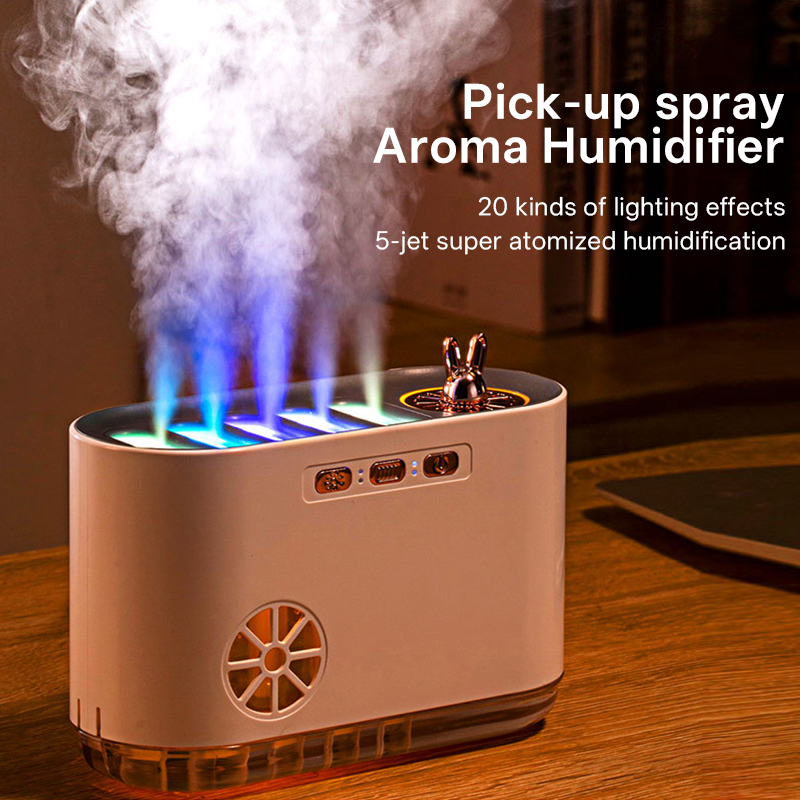 LA-0649 Rhythm Sensing Fountain Aroma Humidifier Manufacturer, 700ml Large-Capacity