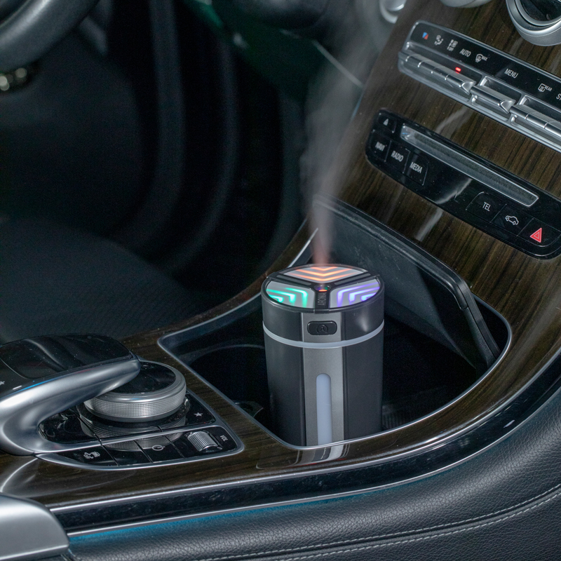 LA-0640 Aroma Humidifier, OEM/ODM Supported, 2-in-1 Car Humidifier & Air Purifier