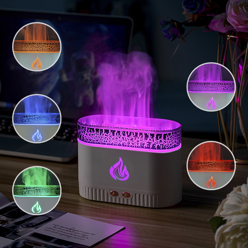 LA-0630-8 Aroma Humidifier, OEM/ODM Supported, 2-in-1 Humidifier & Mood Lamp