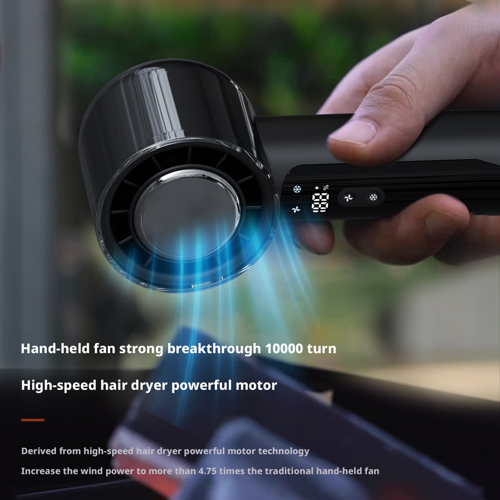 Model HX-F331 Rapid Cooling Handheld Fan Supplier, Compact & Powerful, Bulk Orders Supported