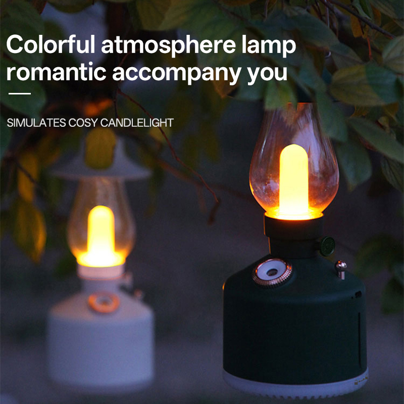 LA-0621-1 Humidifier Manufacturer, 280ml Rechargeable Lantern-Style Humidifier with LED Light