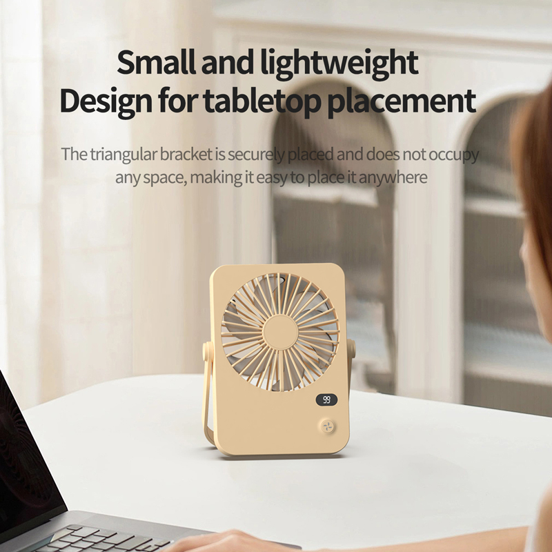 Model 180 Ultra-Thin Portable Fan, OEM/ODM Supported, with 1200mAh Battery