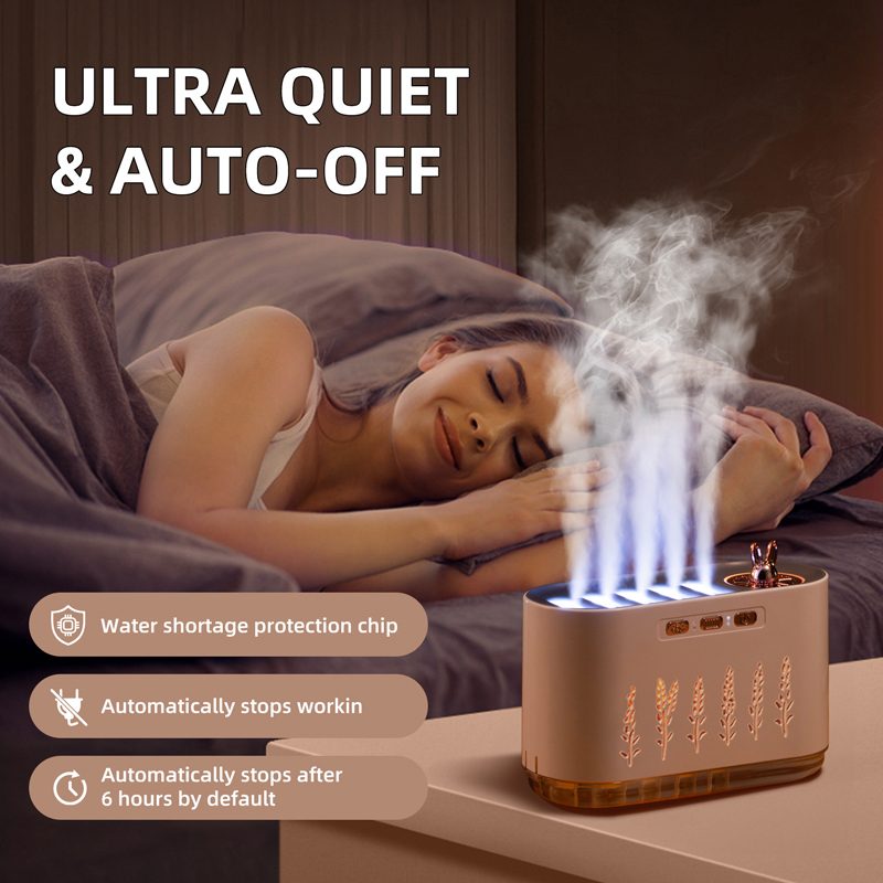 LA-0649-1 Rhythm Sensing Lavender Aroma Humidifier Manufacturer, 700ml Large-Capacity