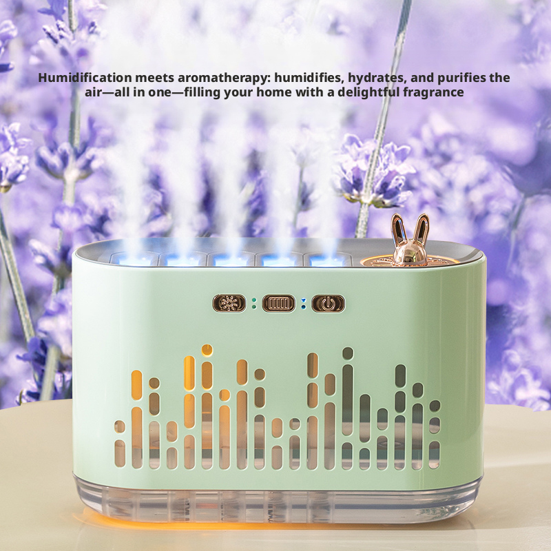 LA-0649-2 Aroma Humidifier, OEM/ODM Supported, 3-in-1 Humidifier, Diffuser & Party Light