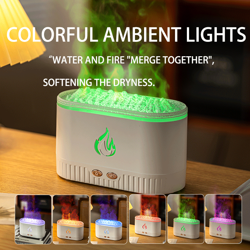 LA-0630-9 Aroma Humidifier, OEM/ODM Supported, 2-in-1 Humidifier & Mood Lamp