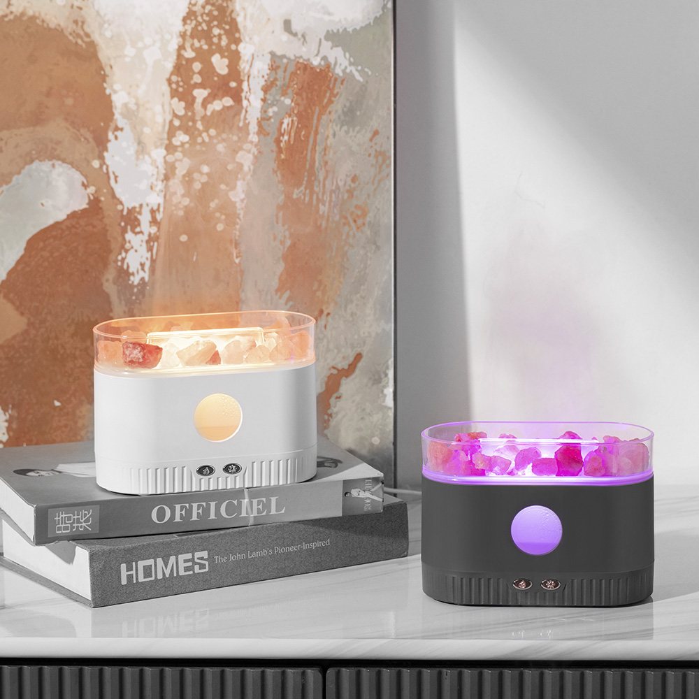 LA-0630-3 Crystal Rock Aroma Humidifier Manufacturer, Himalayan Salt Stone Design