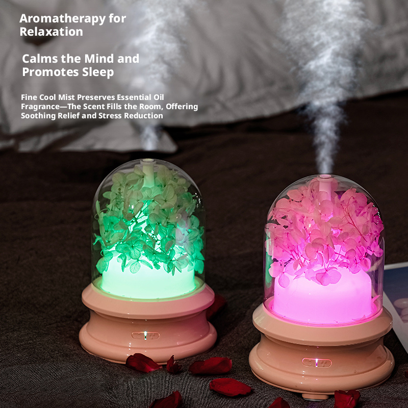 LA-0608 Aroma Humidifier, OEM/ODM Supported, 2-in-1 Humidifier & Mood Lamp