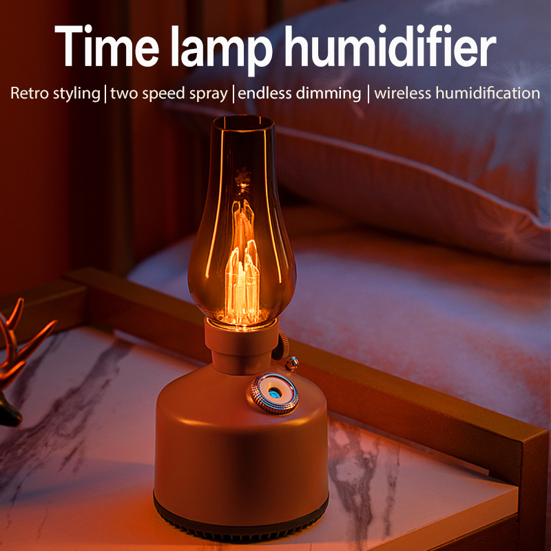 LA-0621-2 Rechargeable Aroma Humidifier, OEM/ODM Supported, Lamp & Mist Combo