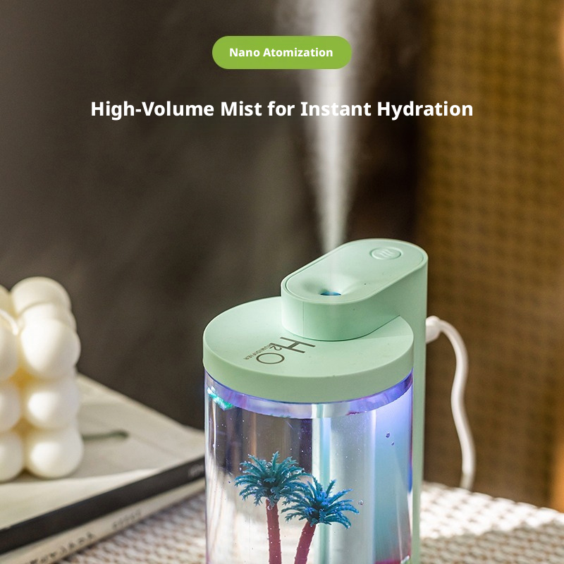 LA-0610 Aroma Humidifier, OEM/ODM Supported, Unique Mini Landscape Style