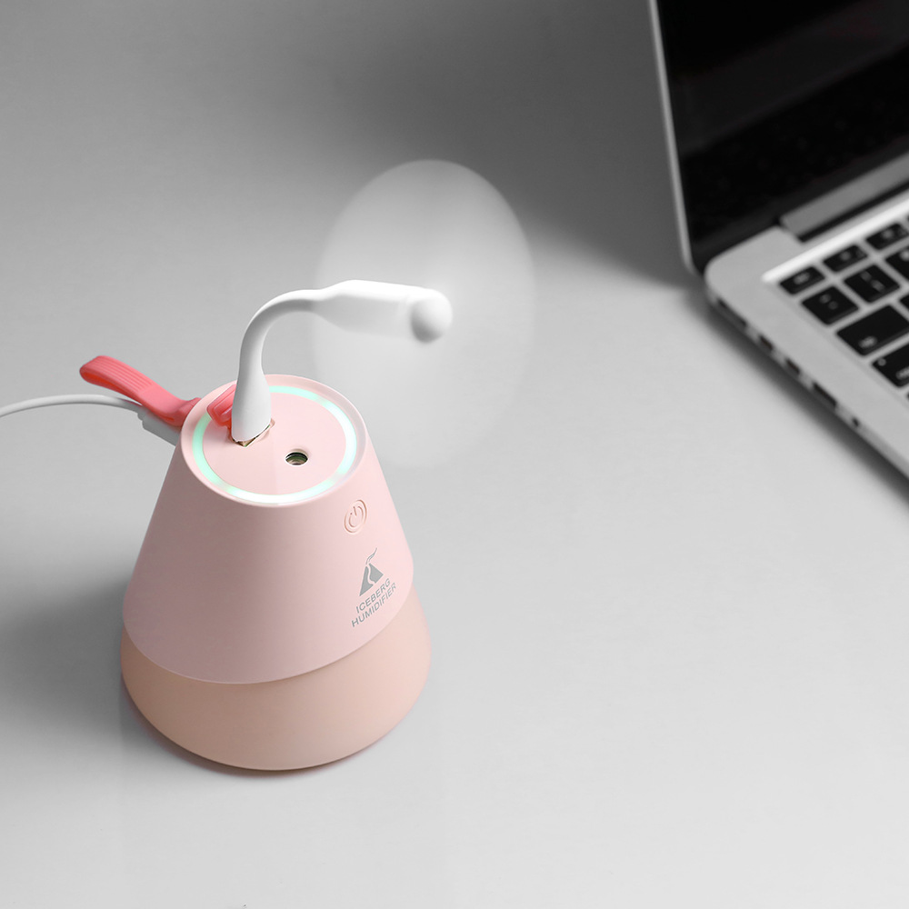 LA-0606 Iceberg 3-in-1 Humidifier Manufacturer, 260ml Multifunctional Design
