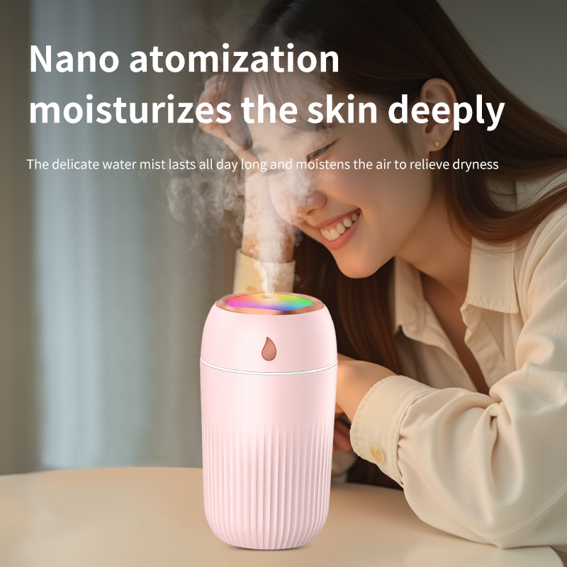 X6 7-Color LED Humidifier Manufacturer, 420ml Cup Design