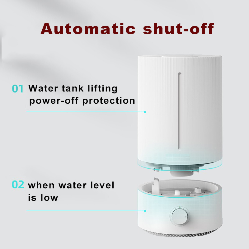 Model BZT-115 5L Top-Fill Humidifier Manufacturer, Large Capacity Cool Mist Humidifier with 360° Nozzle