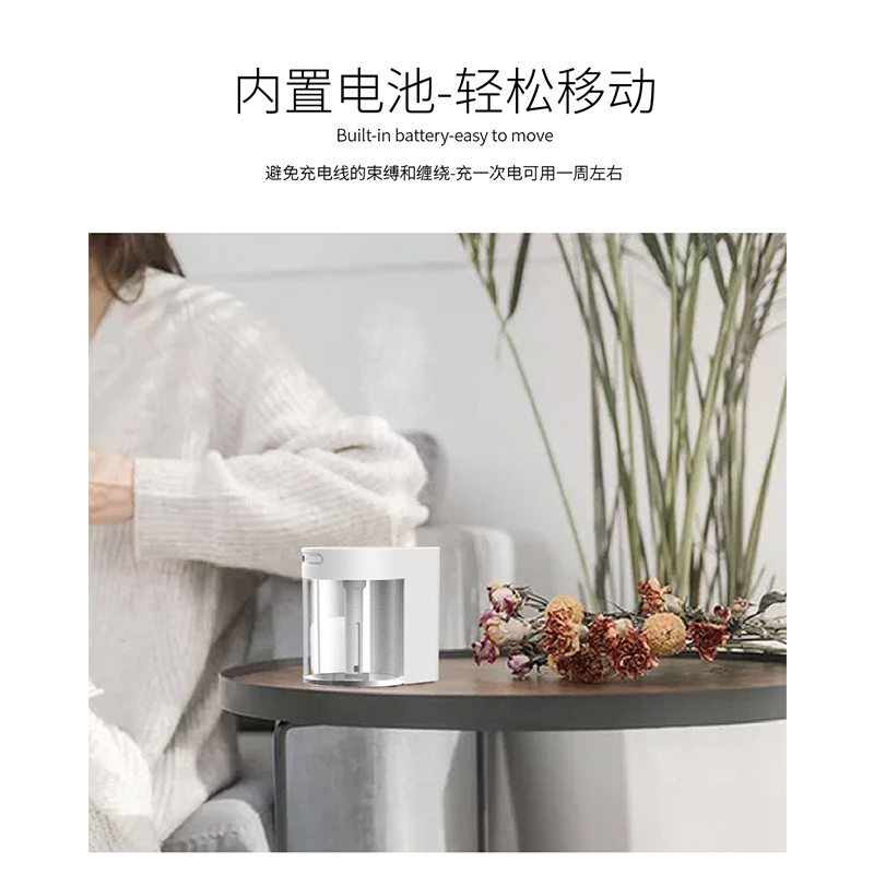 Model 630 Automatic Sensor Humidifier Manufacturer, 100ml Rechargeable Hand Sanitizer Mist Sprayer