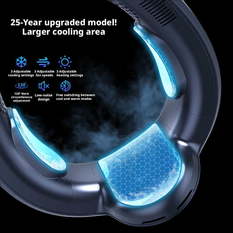 Model TC06 Pro Heating & Cooling Fan Supplier, ABS/Aluminum Alloy Build, Bulk Orders Supported