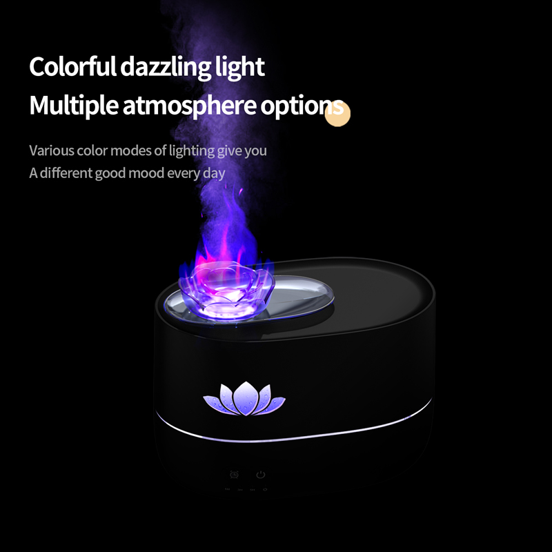161 Lotus Aroma Diffuser Manufacturer, 350ml Humidifier with Intelligent Timing