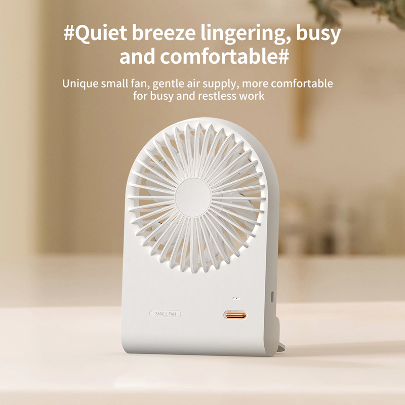 Model 125 Wide-Angle Airflow Desk Fan Manufacturer, 1200mAh Battery, 3 Colors Available
