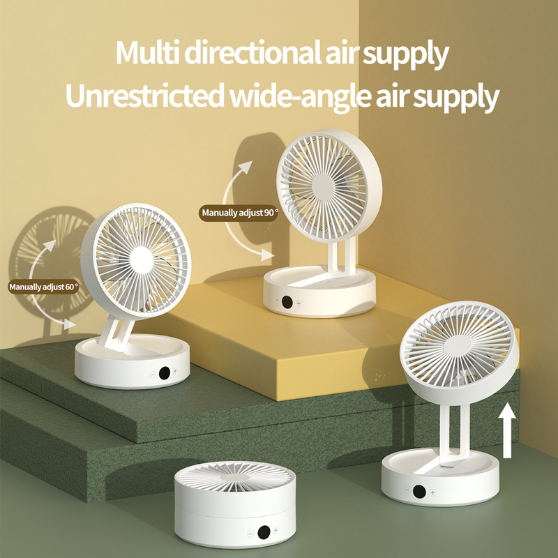 Model 171 Space-Saving Cooling Fan, OEM/ODM Supported, White/Green/Cream Options