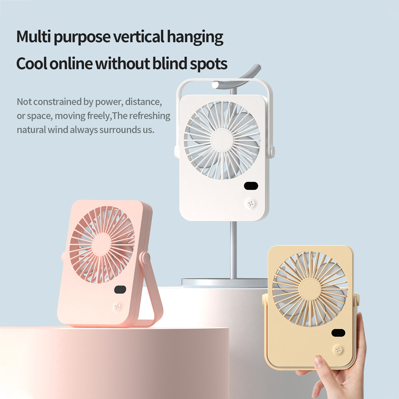 Model 180 Ultra-Thin Portable Fan, OEM/ODM Supported, with 1200mAh Battery