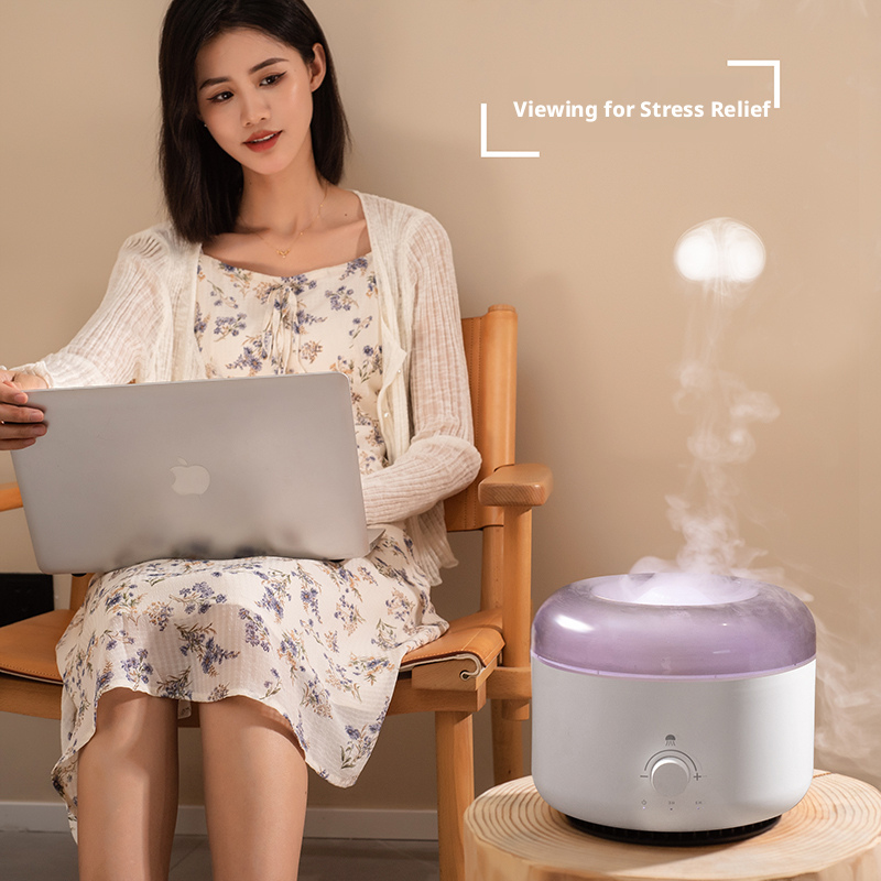 V15 Jellyfish Aroma Diffuser Manufacturer, 1.3L Large-Capacity Humidifier with Jellyfish Mist