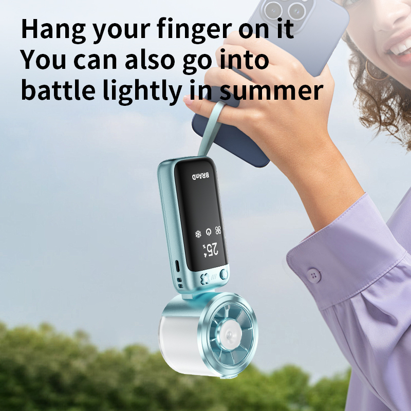 HY-F3 Handheld Mist Fan | 4000mAh, 50ml Tank, 200-Speed, Foldable Factory