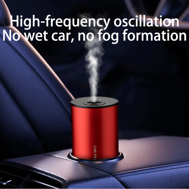 LA-0654 Waterless Car Aroma Diffuser Manufacturer, 10ml Aluminum Alloy Design