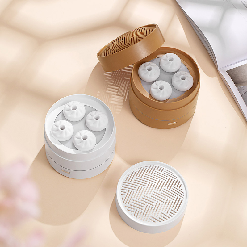 LA-0628 USB-Powered Essential Oil Diffuser, Traditional Chinese Dim Sum Basket Effect
