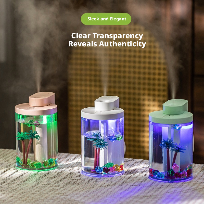 LA-0610 Aroma Humidifier, OEM/ODM Supported, Unique Mini Landscape Style