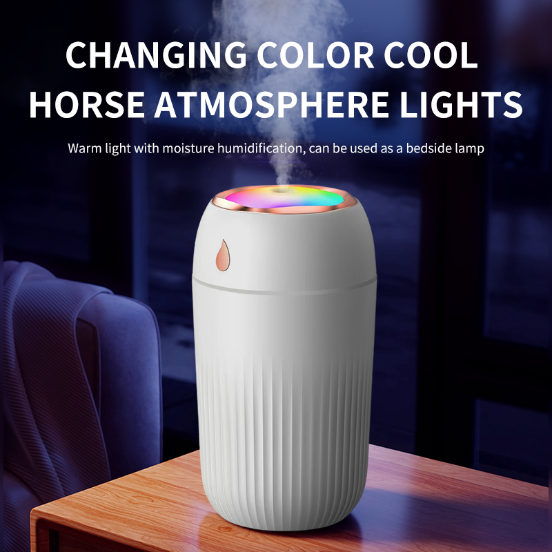 X6 7-Color LED Humidifier Manufacturer, 420ml Cup Design