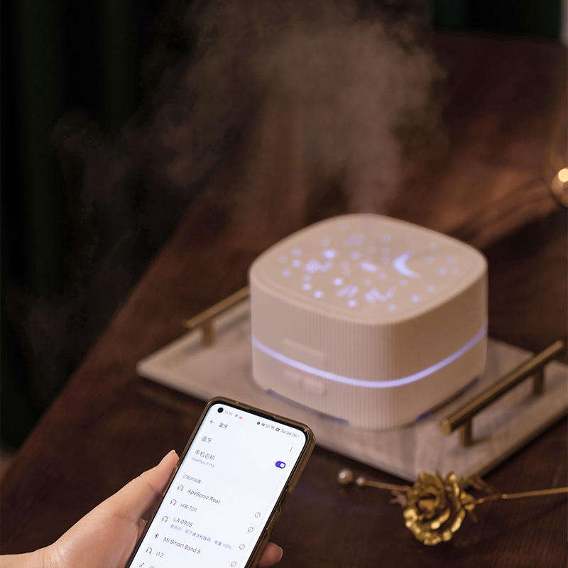 Model LA-0907 Bluetooth Speaker Aroma Diffuser Manufacturer, 500ml Humidifier with 360° Sound