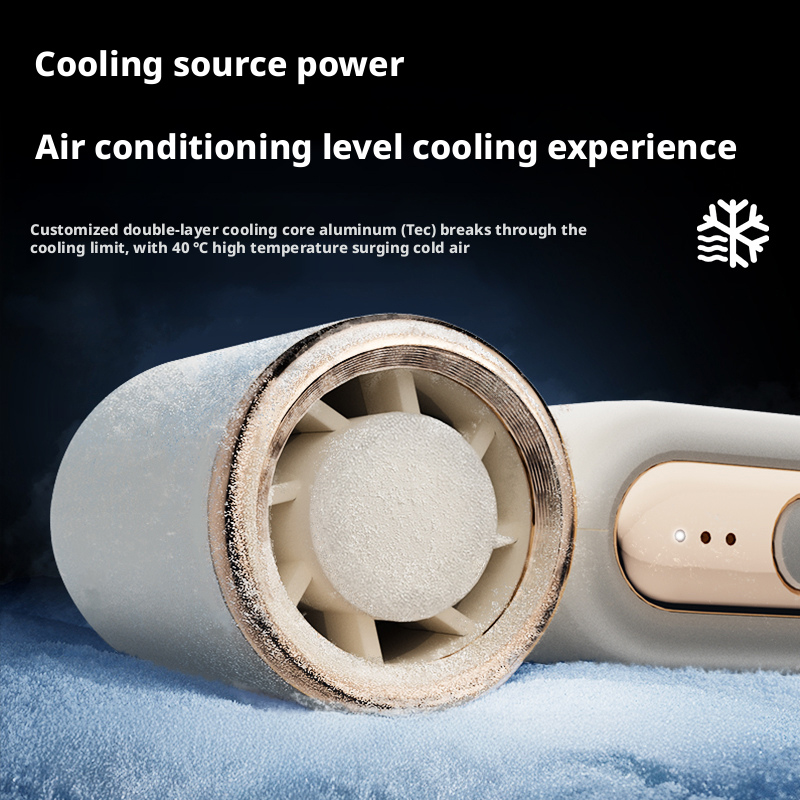 Model S18 Turbo Mini Fan Supplier, ABS+PC+Aluminum Alloy Build, Bulk Orders Supported