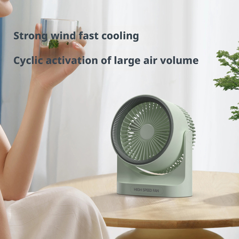 Model HX-F316 Stylish Desk Fan Supplier, Bulk Orders Supported, LED Light Feature