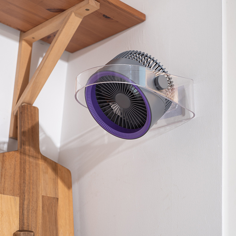 Model HX-F316A Stylish Desk Fan Supplier, Bulk Orders Supported, with Transparent Frame