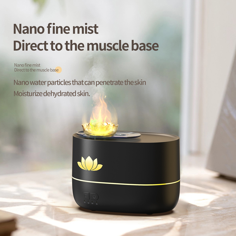 161 Lotus Aroma Diffuser Manufacturer, 350ml Humidifier with Intelligent Timing