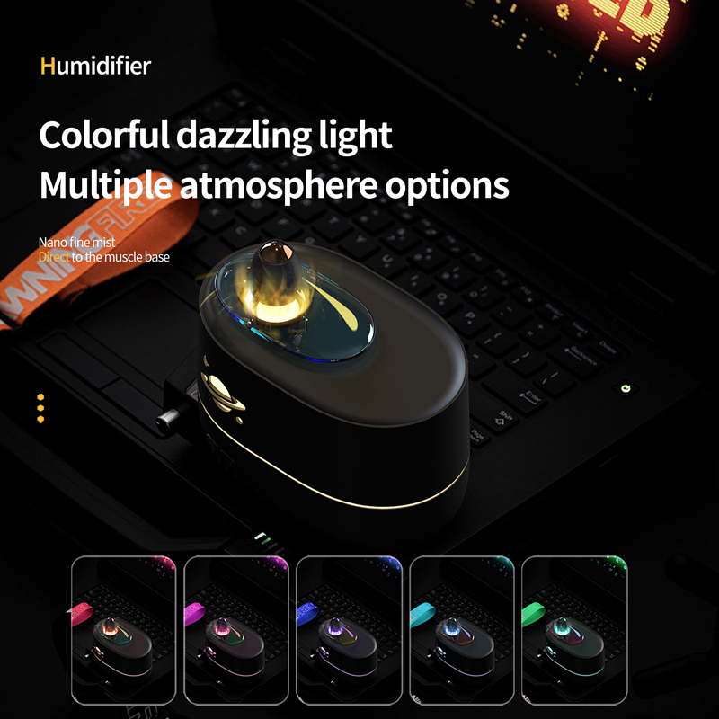 162 Rocket Aroma Diffuser Manufacturer, 350ml Silent Humidifier for Sleep