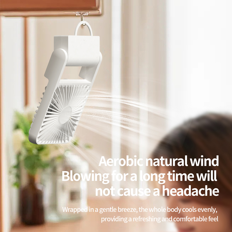 Model 123 Versatile Desk Fan, OEM/ODM Supported, Wide-Angle Adjustable Airflow