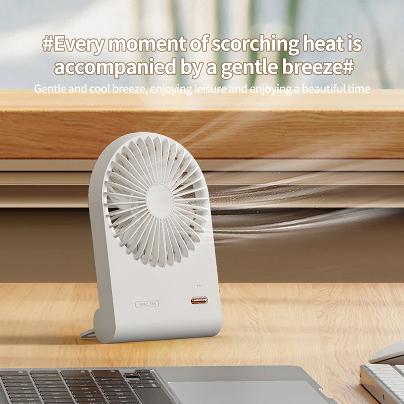 Model 125 Wide-Angle Airflow Desk Fan Manufacturer, 1200mAh Battery, 3 Colors Available